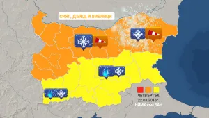 Опасно време днес