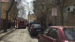 Евакуираха жителите на сграда в Бургас заради пожар 