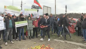 Производители на плодове и зеленчуци протестираха на 