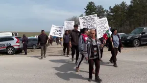 Малинопроизводители излязоха на протест срещу цената на поливната вода