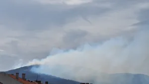 Пожар в гориста местност близо до Царево