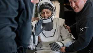 9 месеца блокирани в Космоса: Делфини първи посрещнаха Суни и Бъч на Земята (ВИДЕО)