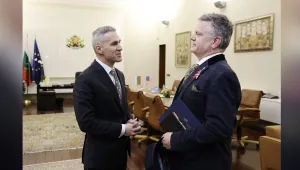 Андрей Гюров обсъди с посланика на САЩ  Мартин Макдауъл ситуацията в Близкия изток