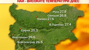 Лятото дойде в Северна България