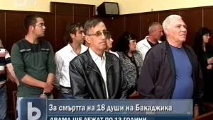 По 13 години затвор получиха подсъдимите за трагедията край Бакаджика   