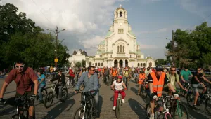След велошествието: 16 паркоместа побраха 253 колелета 