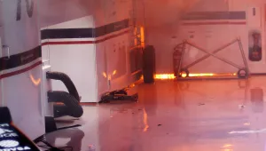 Ясна е причината за пожара в бокса на Уилямс, пострадали са 31 души
