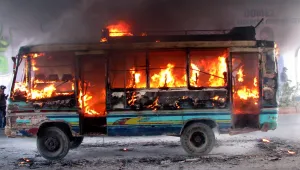 Запали се автобус с 21 пътници, пътувал от България за Турция