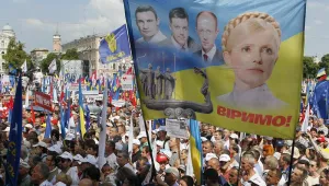 15 000 поискаха свобода за Юлия Тимошенко на протест в Киев
