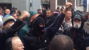 Напрежение пред полицията в Одеса