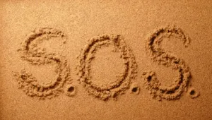 Сигнал за бедствие SOS спаси живота на новозеландец