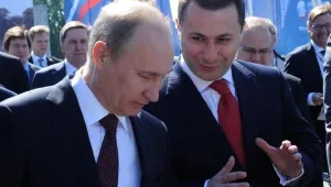 Русия застана зад Груевски преди големия протест в Скопие