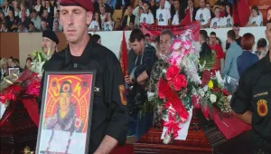 Косово погреба с почести и като мъченици загиналите при операцията в Куманово