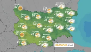 Слънчев уикенд, после пак бури