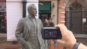 Среща с Алеко на бул. „Витоша”