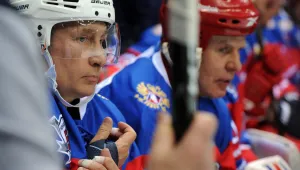 Владимир Путин на леда... хоризонтално (СНИМКА)