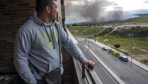 Пожарът в бунище за гуми край Мадрид вече е под контрол 