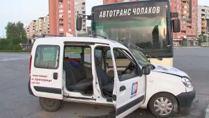 Катастрофа с автобус на градския транспорт в Пловдив