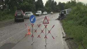 Седем души пострадаха при катастрофа по пътя Русе-Бяла 