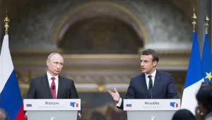 Макрон пред Путин: Руски медии тиражират пропаганда