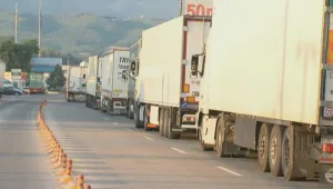 Превозвачи протестират в деня на срещата ЕС – Западните Балкани