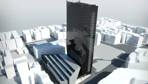ДНСК проверява строителството на небостъргача „I Tower“ в София