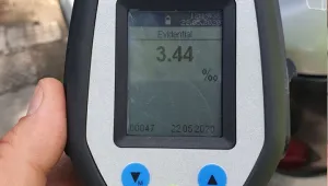 Системен нарушител на пътя беше заловен с 3,44 промила алкохол