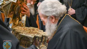 Патриарх Неофит се поклони на Светите мощи на Кирил и Методий