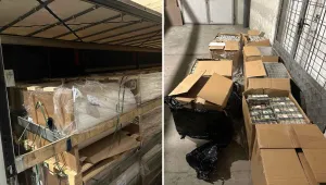 Задържаха над 800 000 къса контрабандни цигари на ГКПП - „Лесово“
