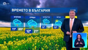 Времето - Централна емисия - 26.05.2025	