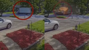 Камион се взриви в движение в предградие на Чикаго (ВИДЕО)