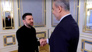 Володимир Зеленски се срещна с турския външен министър Хакан Фидан