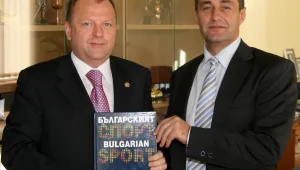 Министър Нейков прие президента на Международната федерация по джудо Мариус Визер