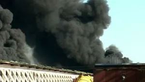 Голям пожар горя в Шумен