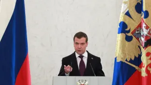 Медведев: Борбата с корупцията е наша принципна задача