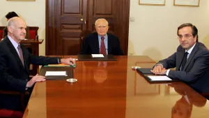 Гърция договори коалиционно правителство