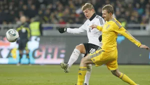 Германия измъкна резултатно равенство от Украйна