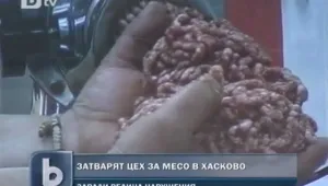 Затварят цеха-мазе за преработка на месо в Хасково