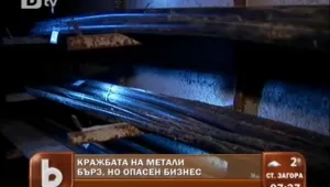Кражбите на кабели от трамвайната мрежа скочили двойно за година
