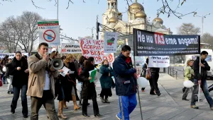 Пореден протест срещу добива на шистов газ във Варна
