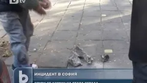 Комин се срути в центъра на София