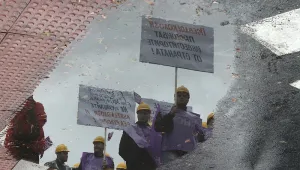 Миньори поискаха европейско, а не африканско бъдеще на протест