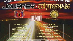 Journey и Whitesnake със съвместно турне на Острова