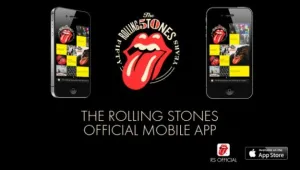 The Rolling Stones с приложение за iPhone, iPad и iPod Touch