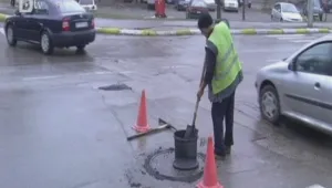 Сухият асфалт - решение за запълване на дупки през зимата