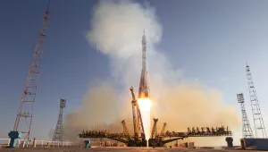 Олимпийският огън отпътува за космоса