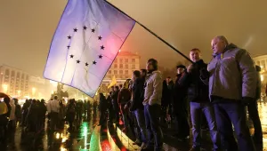 Протести в Киев, след като Украйна избра Русия пред ЕС