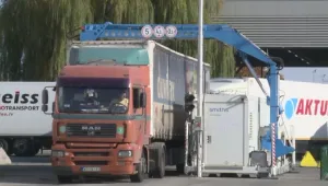 Опашката от тирове на „Капитан Андреево” заради извънредните марки за сигурност