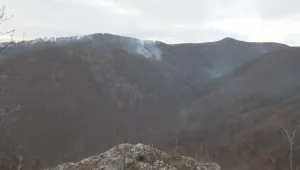 Пожар тлее четвърти ден в Габровско