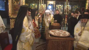 Отслужена беше заупокойната света литургия за патриарх Максим